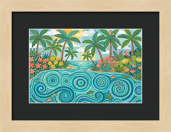 Tropical Lagoon Serenity