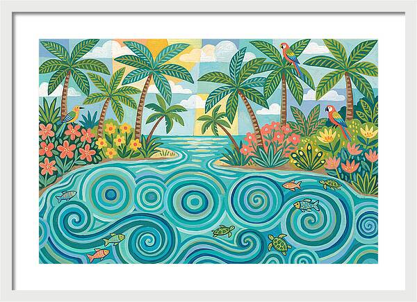 Tropical Lagoon Serenity