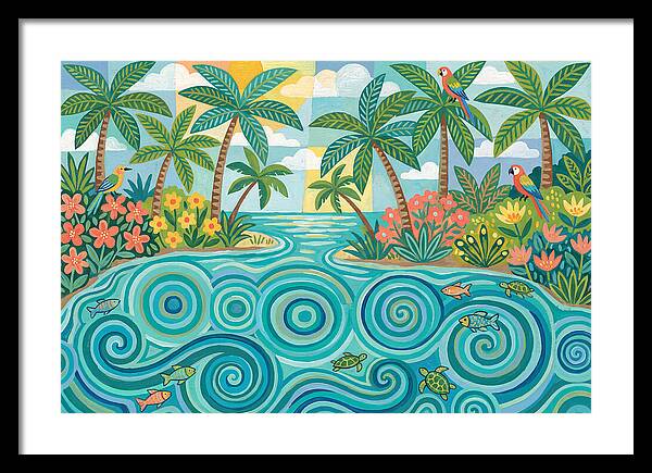 Tropical Lagoon Serenity