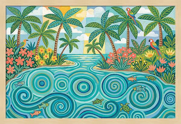 Tropical Lagoon Serenity