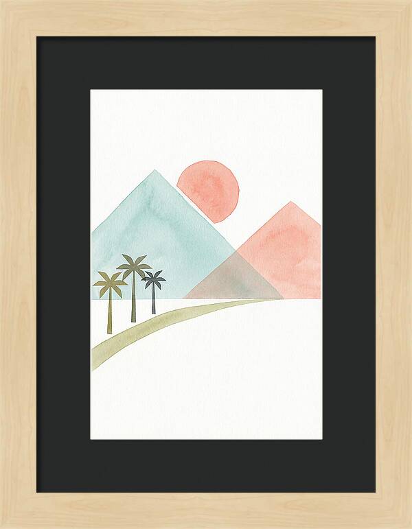 Tropical Minimalist Landscape