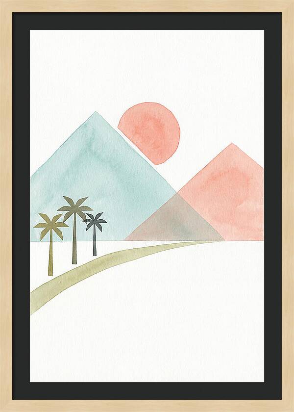 Tropical Minimalist Landscape