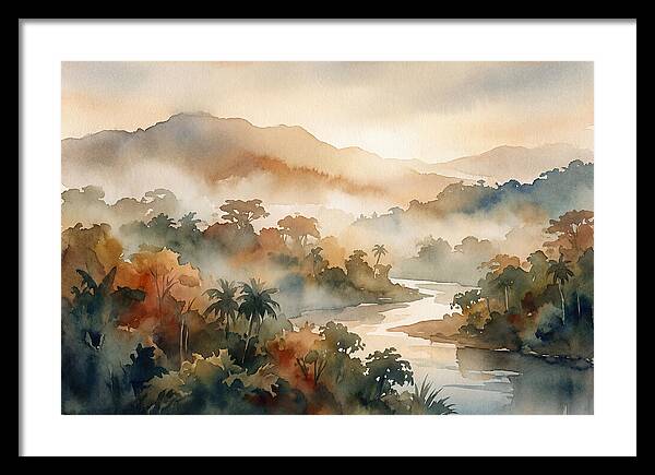 Tropical Morning Mist Rising