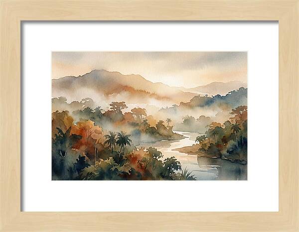 Tropical Morning Mist Rising