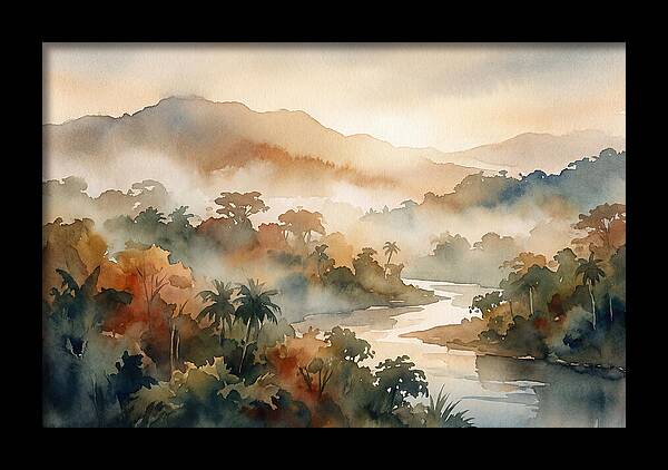 Tropical Morning Mist Rising
