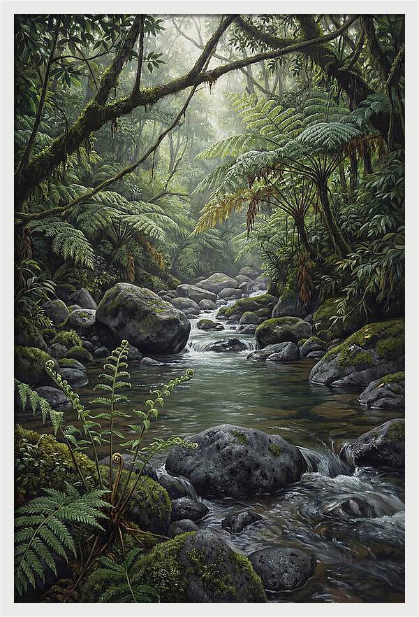 Tropical Oasis Tranquility