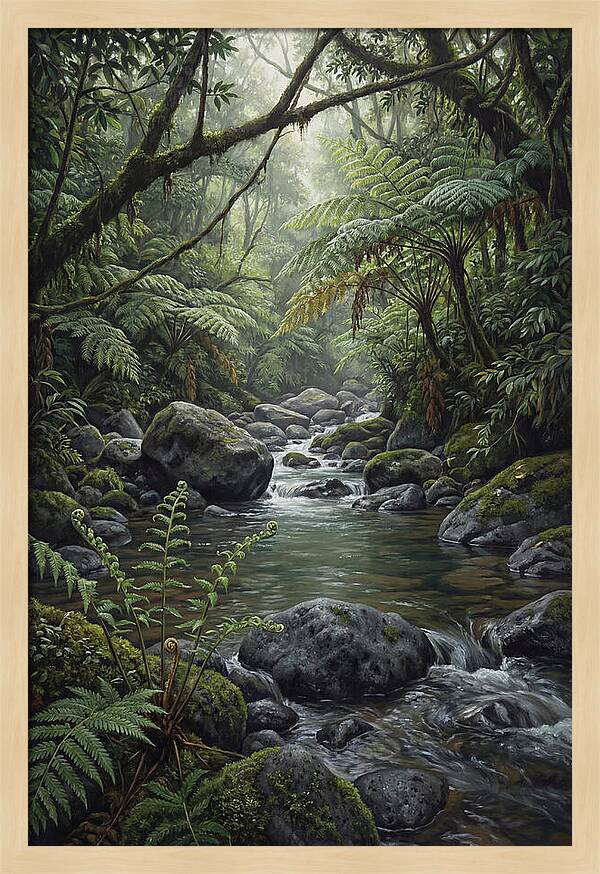 Tropical Oasis Tranquility