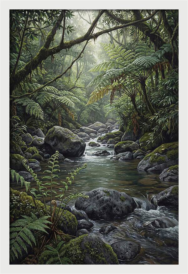 Tropical Oasis Tranquility