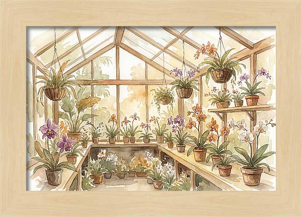 Tropical Orchid Greenhouse