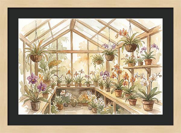 Tropical Orchid Greenhouse