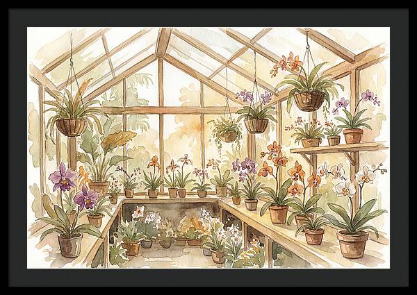 Tropical Orchid Greenhouse