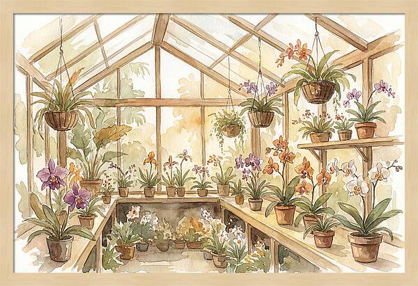 Tropical Orchid Greenhouse