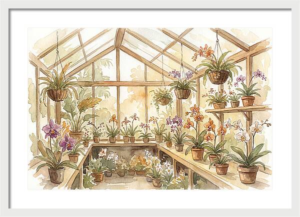 Tropical Orchid Greenhouse