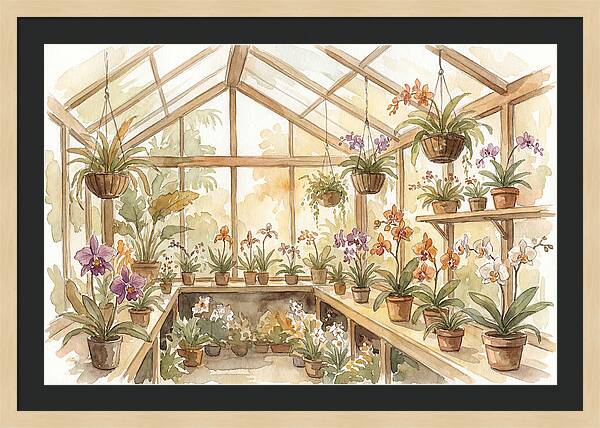 Tropical Orchid Greenhouse