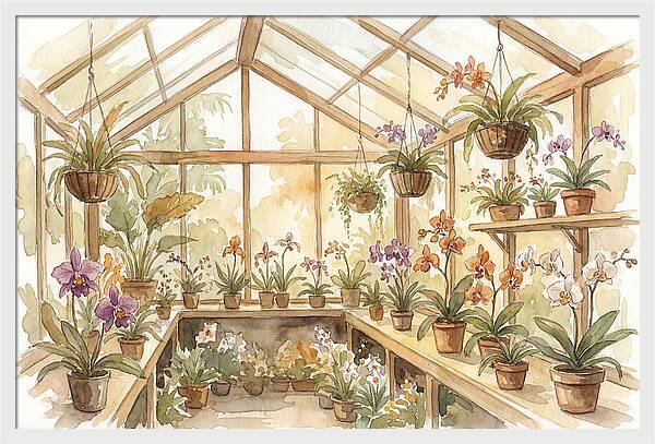 Tropical Orchid Greenhouse