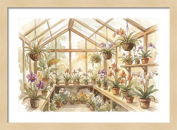 Tropical Orchid Greenhouse