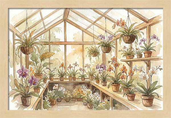 Tropical Orchid Greenhouse