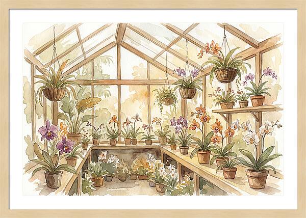 Tropical Orchid Greenhouse