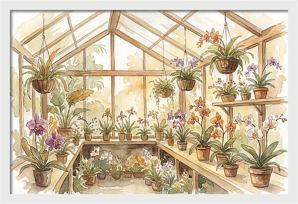 Tropical Orchid Greenhouse