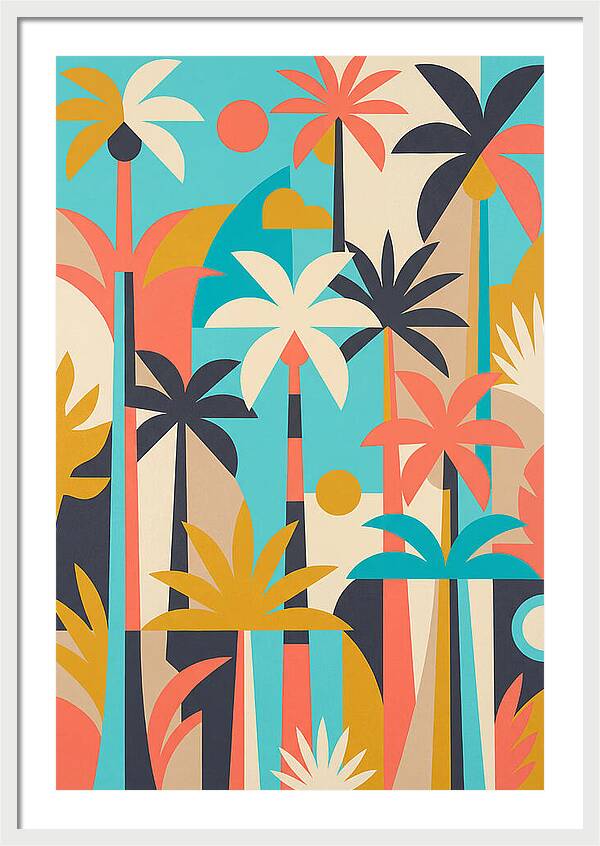 Tropical Palm Forest Vibes