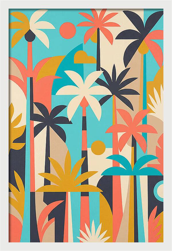 Tropical Palm Forest Vibes