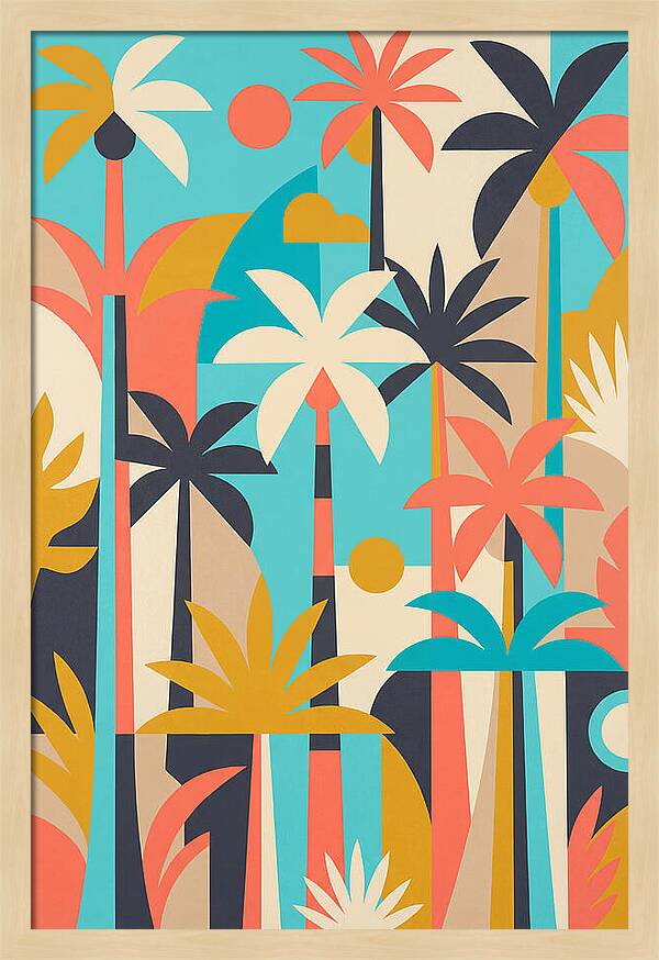Tropical Palm Forest Vibes