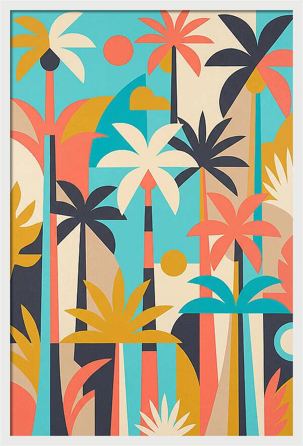 Tropical Palm Forest Vibes