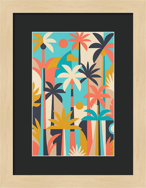 Tropical Palm Forest Vibes