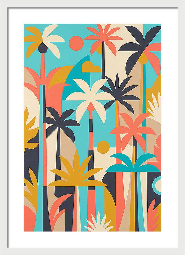 Tropical Palm Forest Vibes