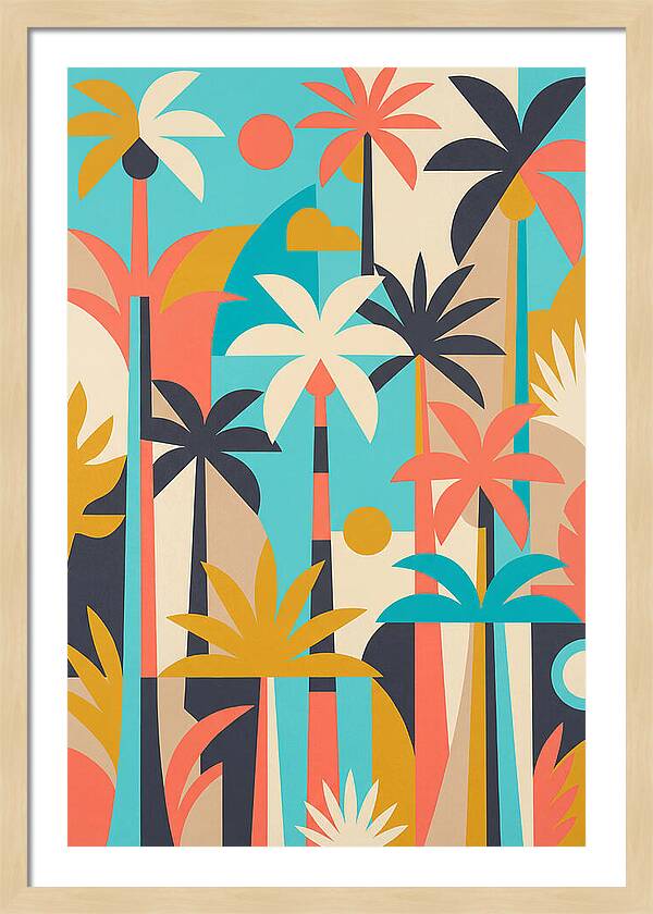 Tropical Palm Forest Vibes