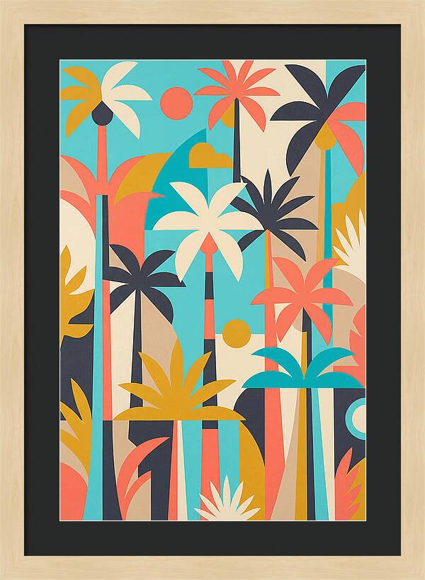 Tropical Palm Forest Vibes