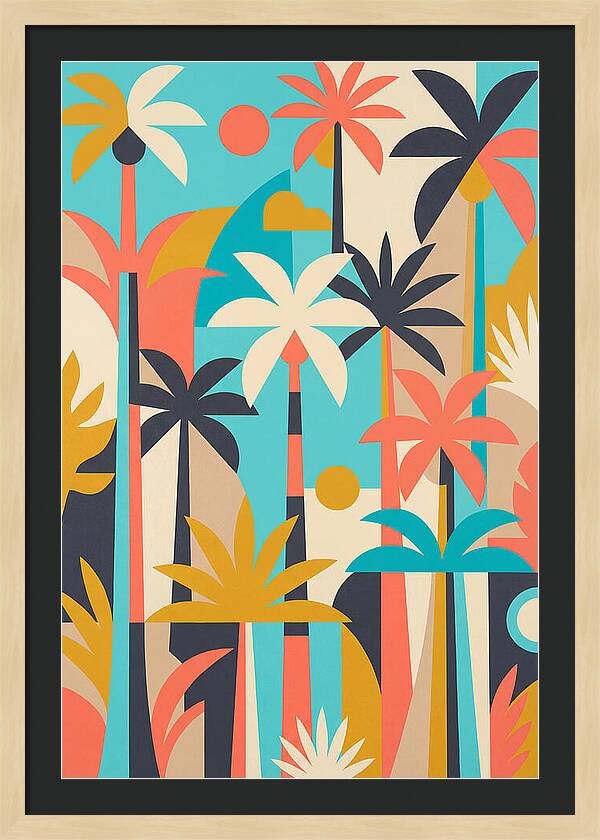 Tropical Palm Forest Vibes