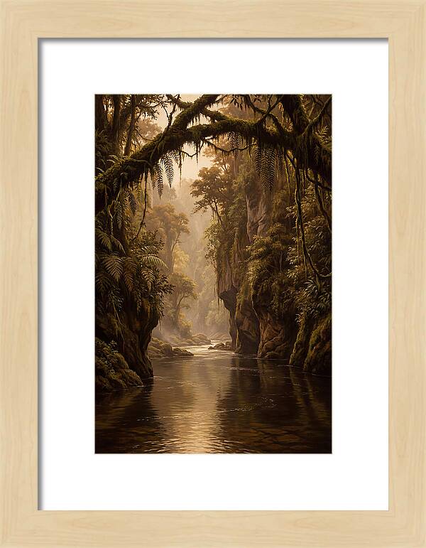 Tropical River Canyon Serenity