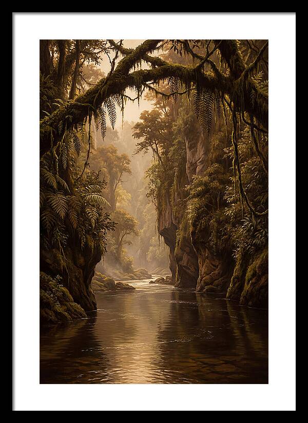 Tropical River Canyon Serenity