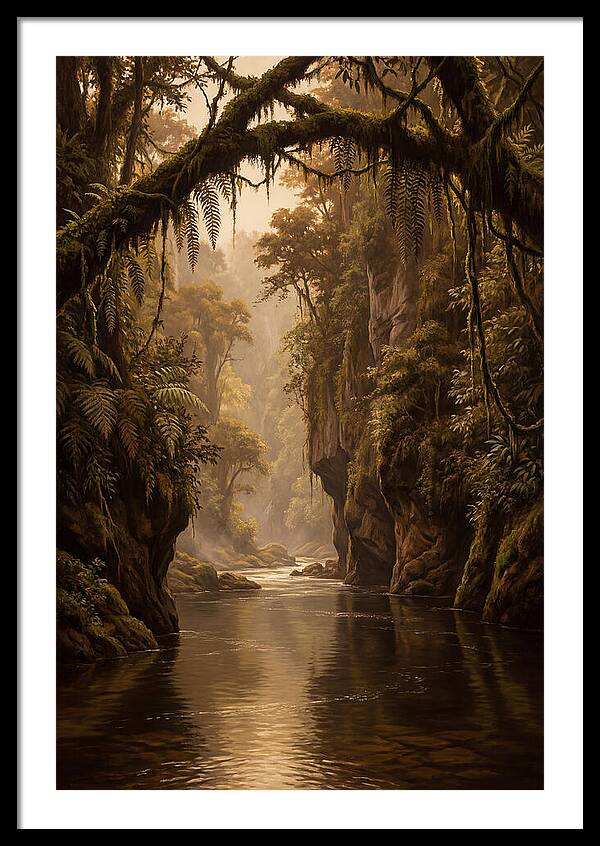 Tropical River Canyon Serenity