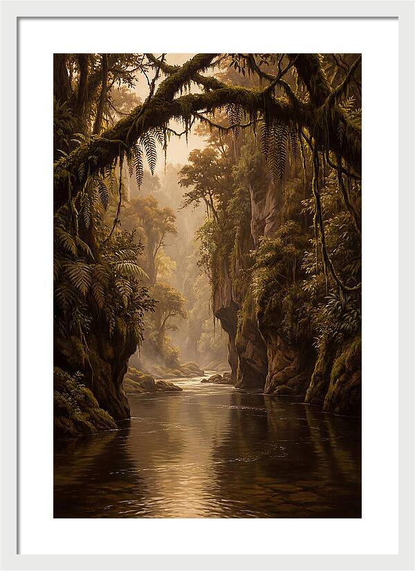 Tropical River Canyon Serenity