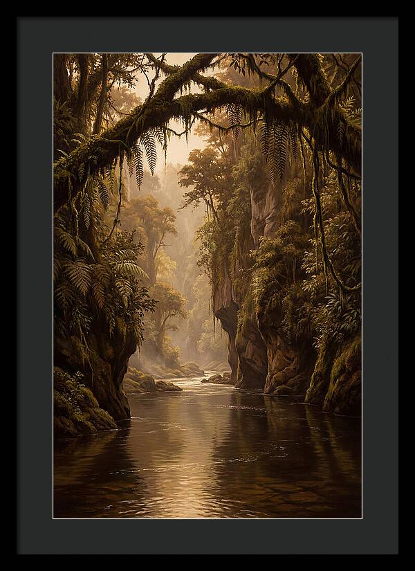 Tropical River Canyon Serenity