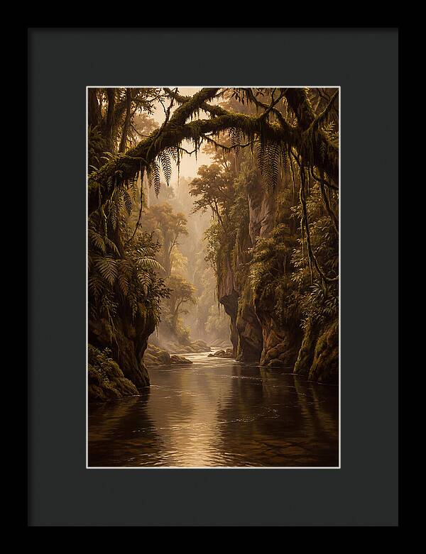 Tropical River Canyon Serenity