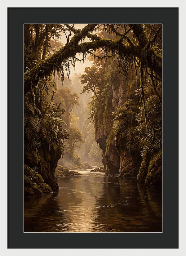 Tropical River Canyon Serenity