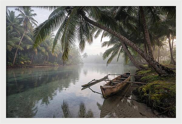 Tropical Serenity At Dawn