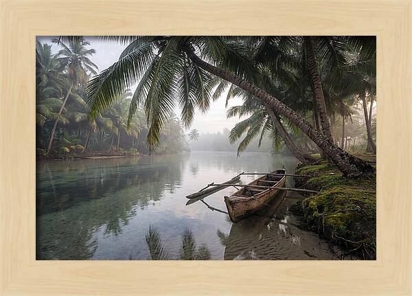 Tropical Serenity At Dawn
