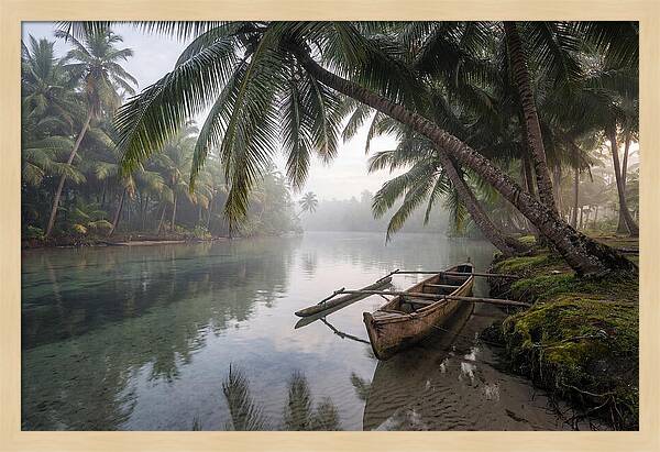 Tropical Serenity At Dawn