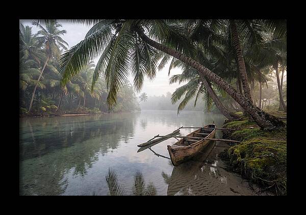 Tropical Serenity At Dawn