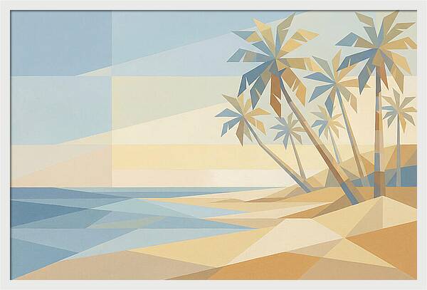 Tropical Serenity At Dusk