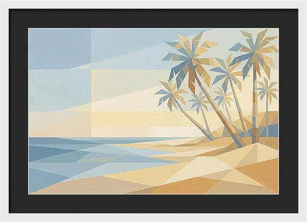 Tropical Serenity At Dusk