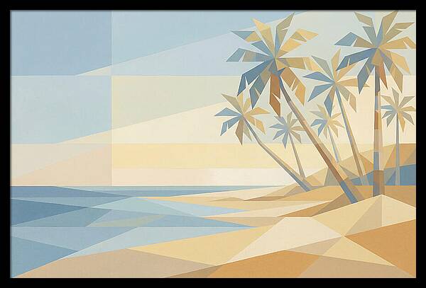 Tropical Serenity At Dusk