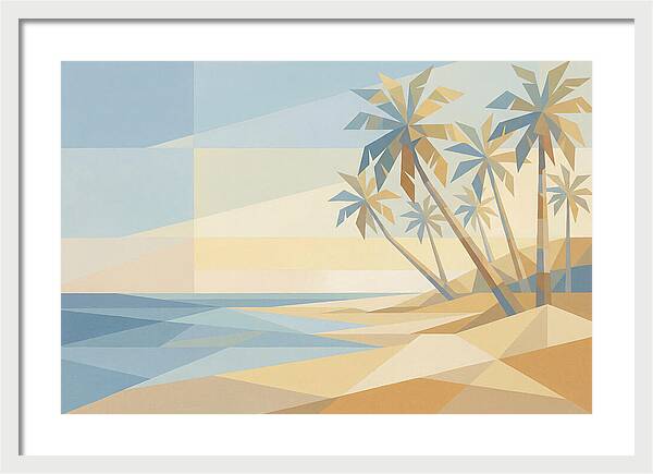 Tropical Serenity At Dusk