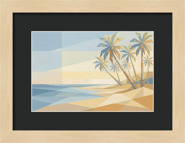 Tropical Serenity At Dusk