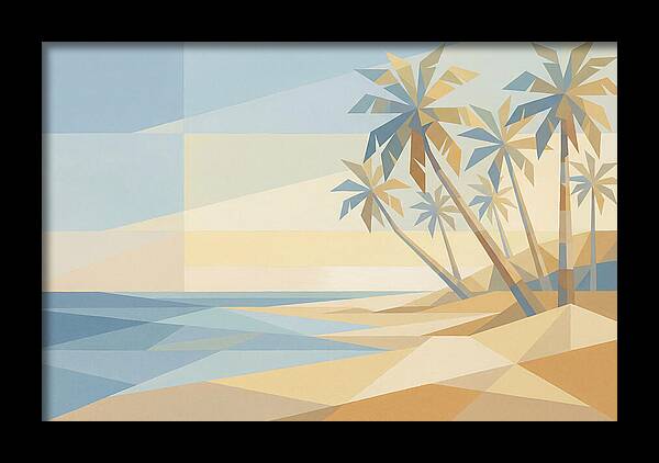 Tropical Serenity At Dusk