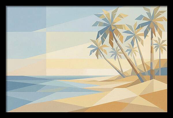 Tropical Serenity At Dusk